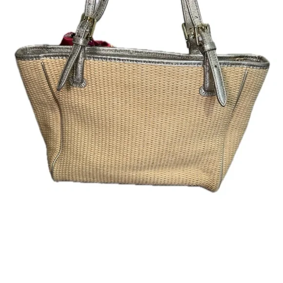 Tory Burch Raffia York Natural Straw Tote - Picture 2 of 13